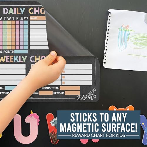 Magnetic Chore Chart for Kids Multiple Kids, Chore Board Adults and Teens - image 8