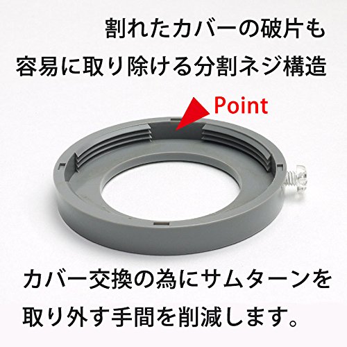 Amazon.co.jp: 非常カバー MMカバー 非常口 サムターン用 (シリンダー