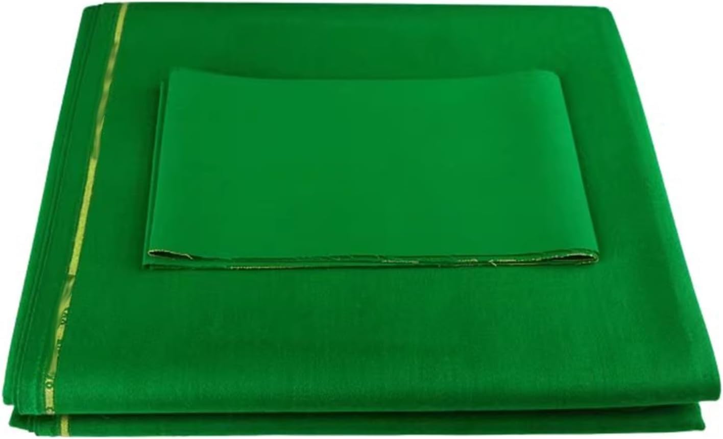 Szybki obrus do snookera, wykonany z mieszanki nylonu, w zestawie z 6 paskami materiału(Green)