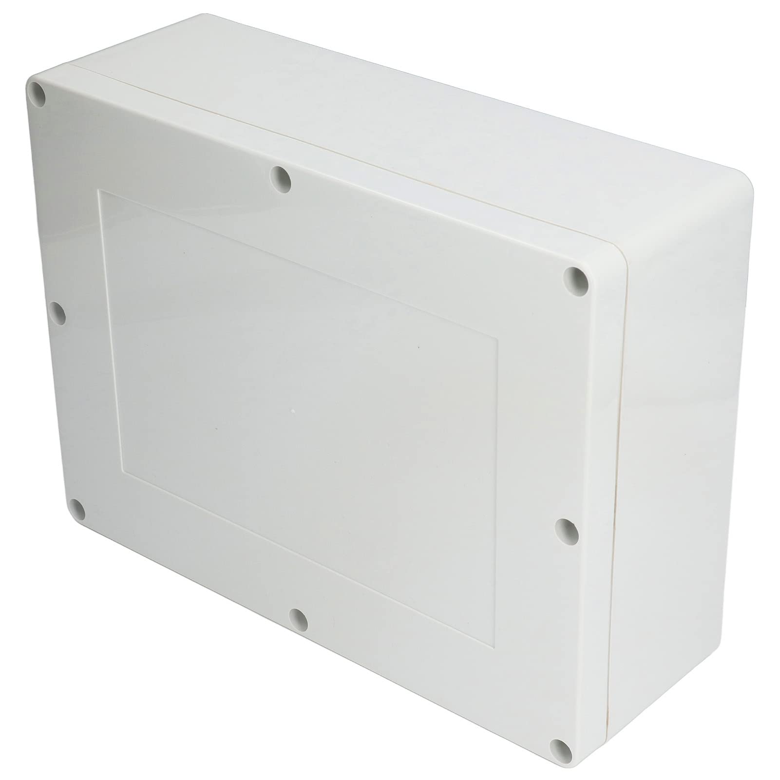 Stromverteilerkasten 320 x 240 x 110 mm, Elektroverdrahtungskasten, IP65 wasserdichter ABS-Verteilerkasten aus flammhemmendem Material für Innen- und Außenbereiche