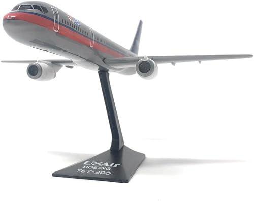 Miniatura 5 de Flight Miniatures USAir (89-97) 757-200 Escala 1:200 - Modelo de avión de plástico a presión - réplica coleccionable de aviones USAir Airlines -