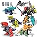 Dinosaurier-Spielzeug, 5 in 1 abnehmbares Dinosaurier-Roboter-Spielset, 3-7 Geburtstagsgeschenk