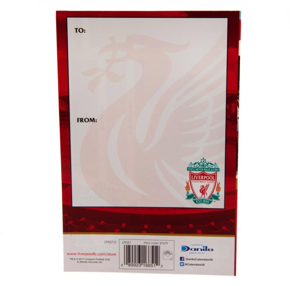 Liverpool F.C. Pop-Up Birthday Card 1