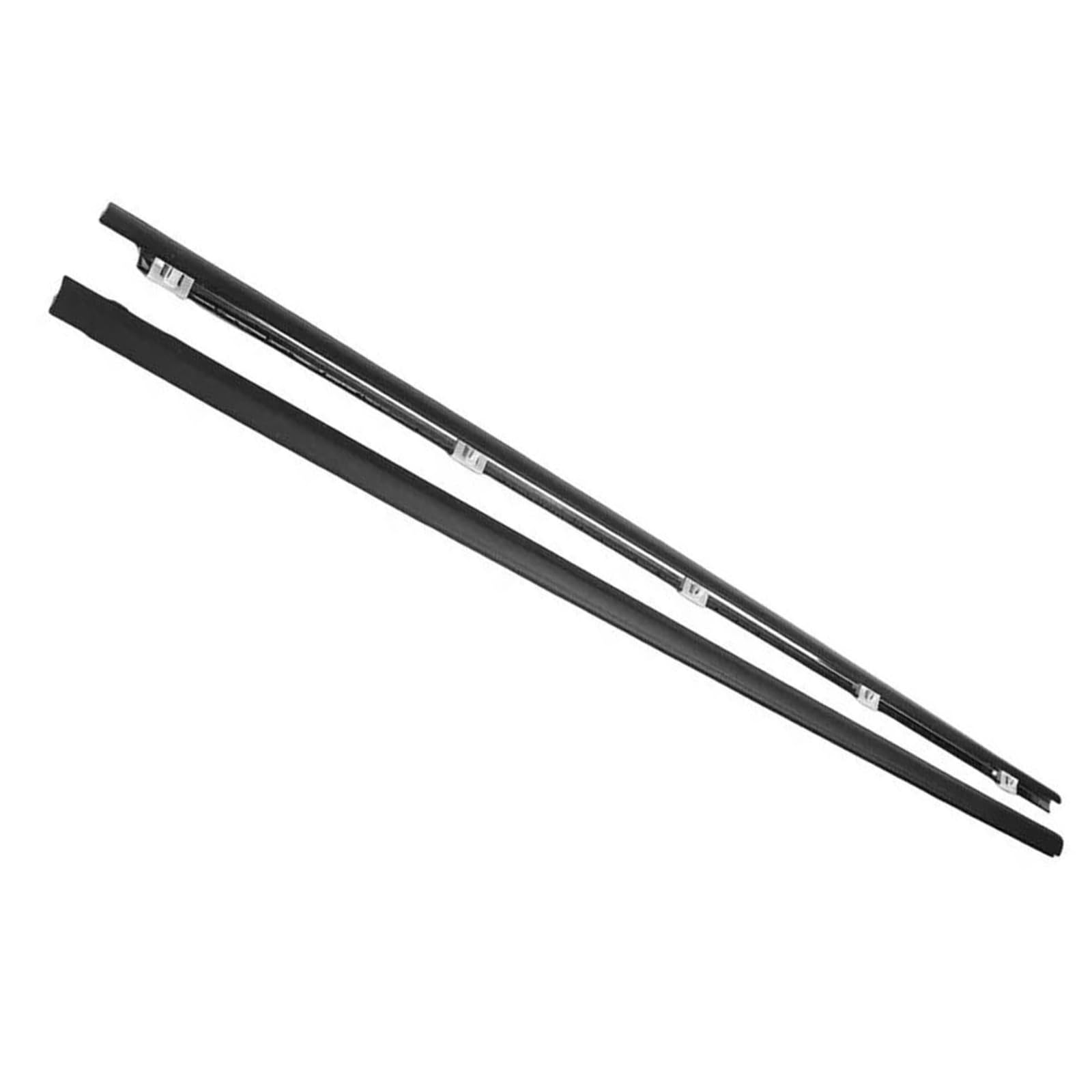 Ajohbm One Color Car Door Window Sealing Strip Weatherstrip Seal Belt Molding Trim 72410‑Sr3‑003 For Civic 1991-1995