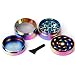 Produktbild Gewuerzmuehle Aluminium Kraeutermuehle Tabakmuehle Muehle Alu Grinder Crusher Metall 4 Teilig mit Sieb Feinsieb mill Farbig 40mm Ersatz