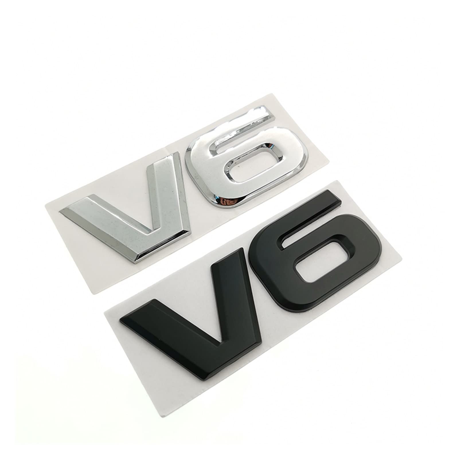 10PCS 3D Car Sticker Emblem Auto Badge Dekal dla V6 dopasowany do Mercedesa FIS BMW Dopasuj się do Audi Fit do Forda FIT do Fiesta Fit for Mustang Fit for Ranger Fit for Nissan Fit do Toyota Sty