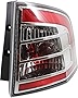 Evan-Fischer Tail Light Assembly Compatible with 2007-2010 Ford Edge Passenger Side