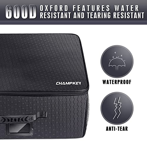 image for Champkey Golf Trunk Organizer Storage-Portable and Foldable Golf Trave