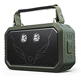 DOSS Wireless Portable Bluetooth Speakers with Waterproof IPX6, 20W Stereo Sound and Bold Bass, 12H Playtime, Durable for Phone, Tablet, TV, Gift Ideas - Upgrade