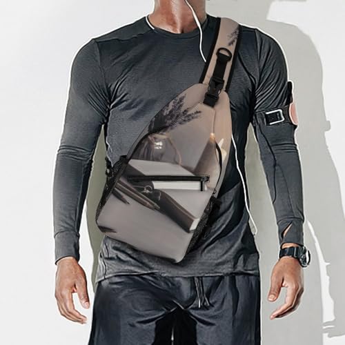 Bolso de hombro cruzado casual para viaje y senderismo miniatura 7