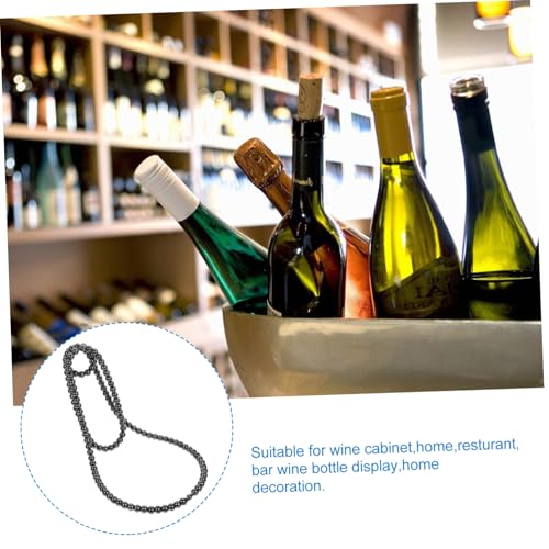 Soporte para botellas en forma de collar de perlas Alipis miniatura 3