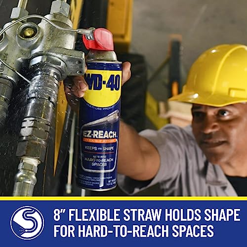 Image of WD-40 Original Formula, Multi-Use Product, EZ-Reach Flexible Straw, 14.4 OZ [Twin-Pack]