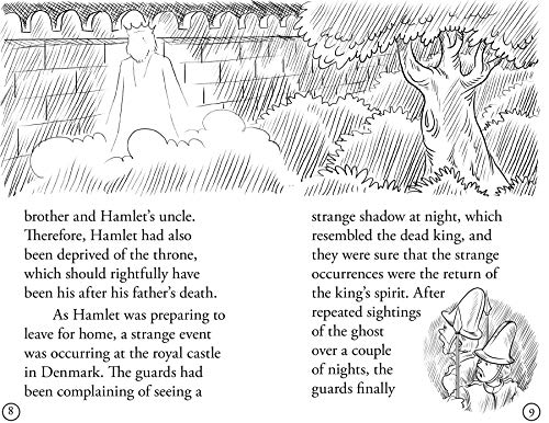 Hamlet, Prince of Denmark: A Shakespeare Children's Story (Sweet Cherry Easy Classics) - Image 2