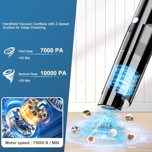Aspiradora portátil compacto con sistemas de filtración eficiente 6
