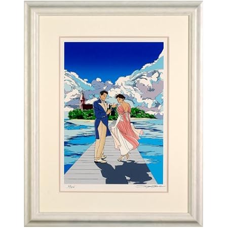 Amazon わたせせいぞう 版画 シルクスクリーン Church Island チャーチ アイランド アートフレーム ポスター オンライン通販