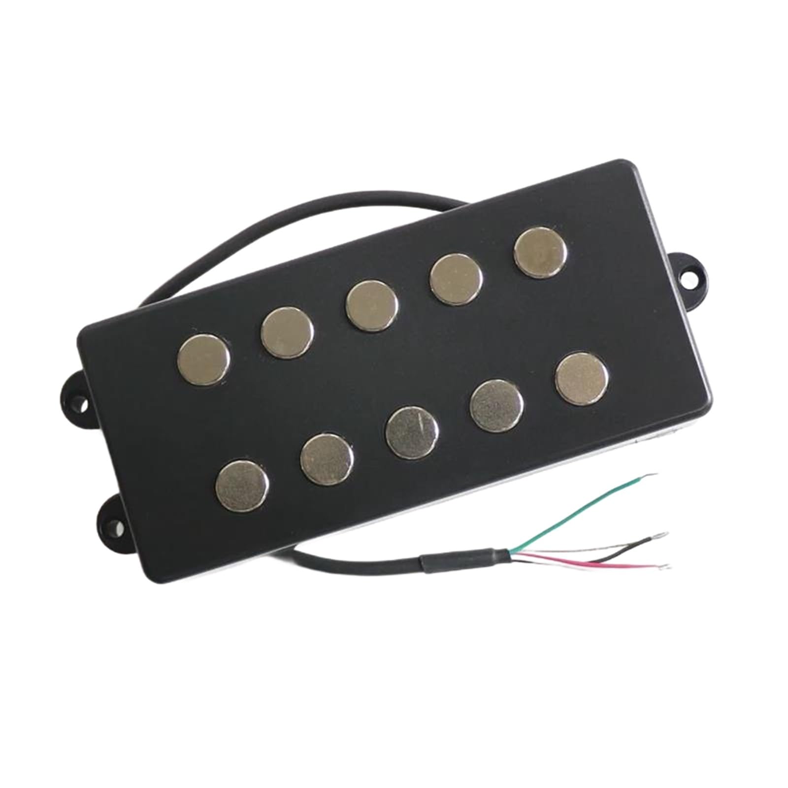 Pastilla De Guitarra Eléctrica Profesional Pastilla De Bajo Humbucker De 5 Cuerdas | Con pieza polar grande e imán cerámico para piezas de bajo Jazz