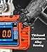 3000kg / 6600lbs Digital Crane Scale, Waterproof Industrial Scale with Remote, Rechargeable Hanging Scale Division 0.5kg with Shackle & Hook, Highly Visible LED Display