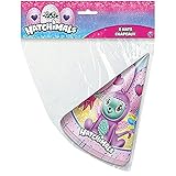 Unique Party- Halloween Sombrero de fiesta Hatchimals, Color rosa (59311)