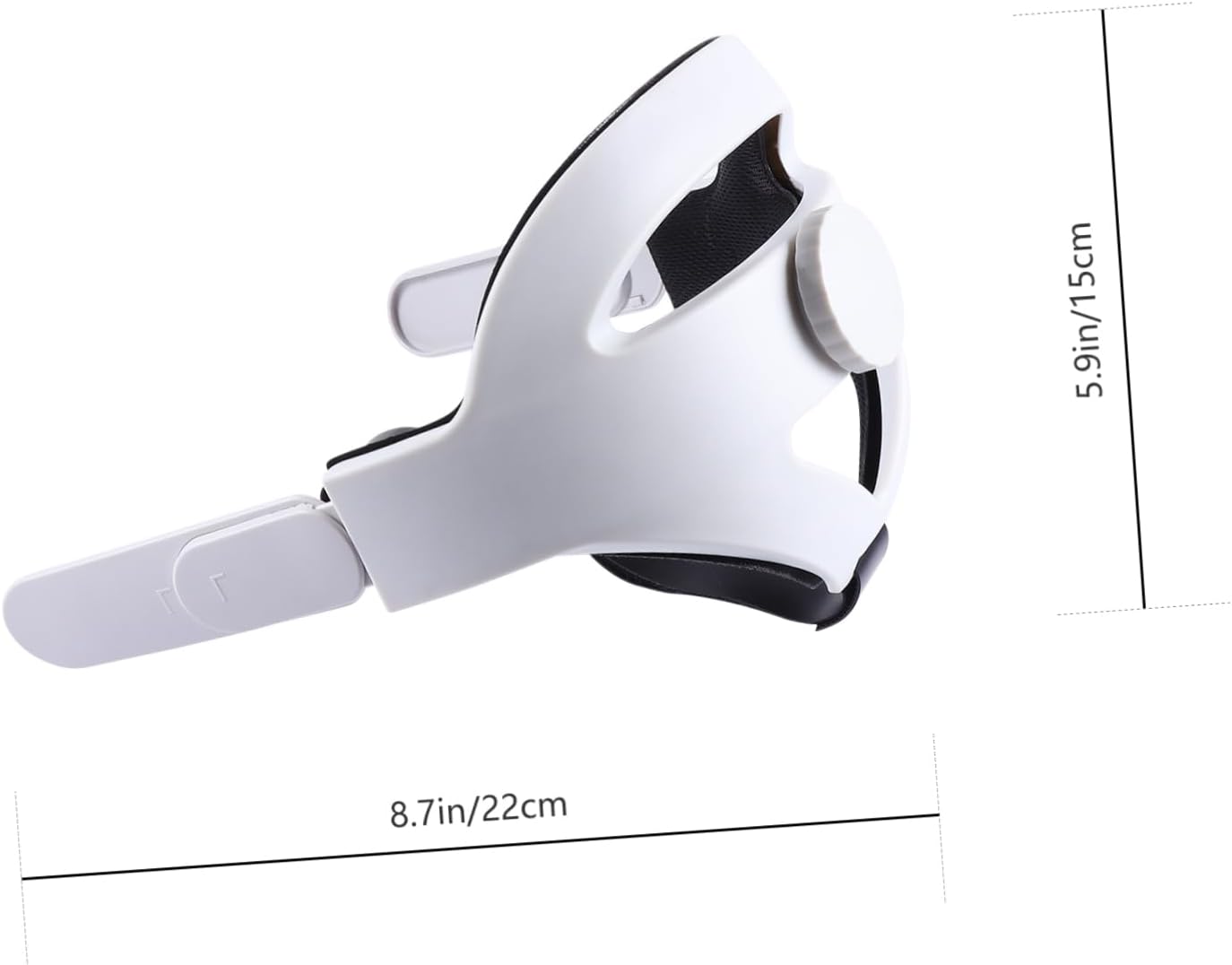 DOITOOL Adjustable Vr Headset Strap for Comfortable Headband Rotation Strong Support and Easy Installation Compatible Various