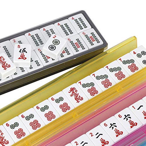 Set Completo de Mahjong Americano con 166 Fichas miniatura 5