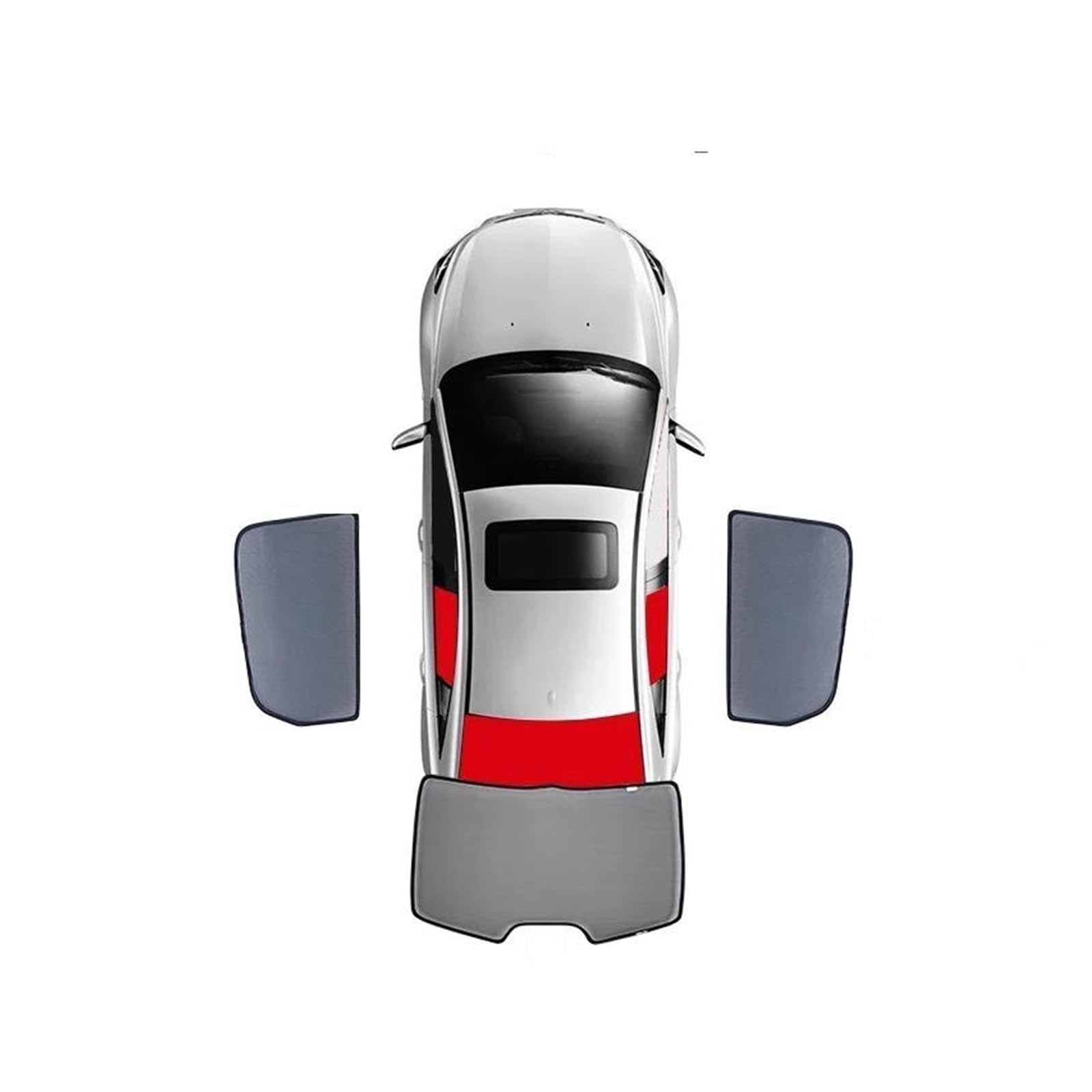 BeNsil Parasol del Coche Parasol Coche Magnético para Parabrisas Delantero Marco Malla Cortina Parasol Ventana Lateral Trasera para VW para VPASSAT B8 Sedan 2015-2022 (Color : 3PCS), 9253175100