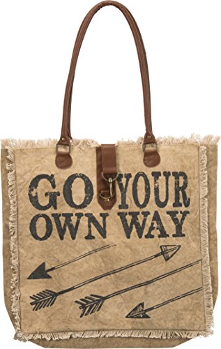 Primitives By Kathy Canvas Tote Bag "Go Your Own Way"