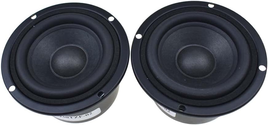 One Pair 3 inch 4 ohm 15W Full Range Speaker Subwoofer Tweeter HIFI loudspeaker box DIY (8ohm)