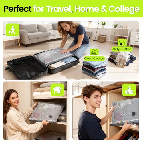 Oneyus 17 Pack Vacuum Storage Bags with USB-Powered Pump - image 7