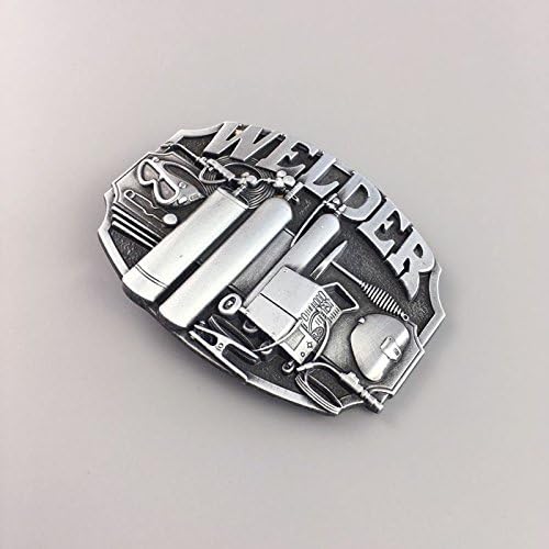 JEAN'S FRIEND Vintage Style Welder Trades Tradesman Belt Buckle also Stock in US - Image 4