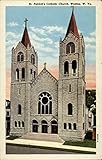 St. Patrick's Catholic Church Weston, West Virginia WV Original Antique Postcard