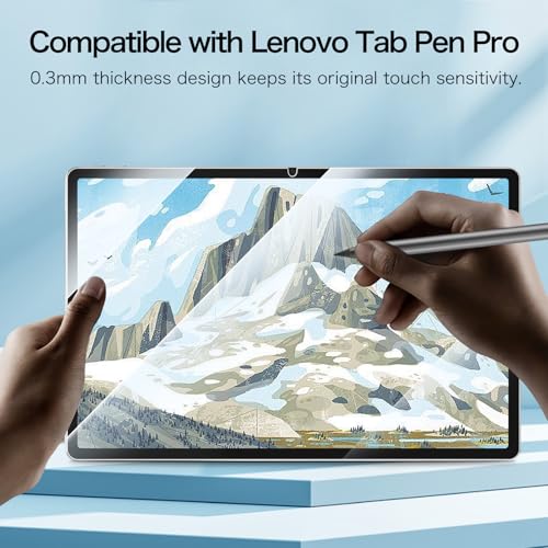 FINTIE Protector Pantalla Lenovo 12.7" 2 unidades miniatura 7