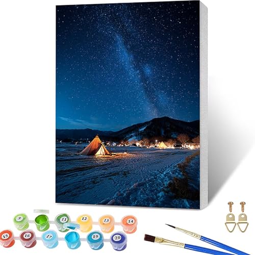 �������G �z���t�� ����, DIY ���G �L�����o�X ��i�F, Paint by Numbers for Adults �y�C���g�o�C�i���o�[, �����h��G �܂� �A�N�����y�C���g������ �u���V, �K�؂� ��l ���S��, �M�t�g ����, �ƒ��I�t�B�X�̕Ǒ�