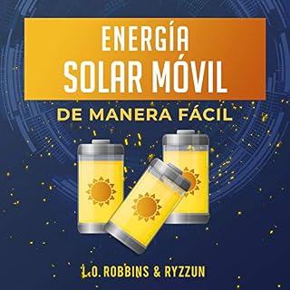 Diseño de la portada del título Energ&iacute;a Solar M&oacute;vil de Manera F&aacute;cil