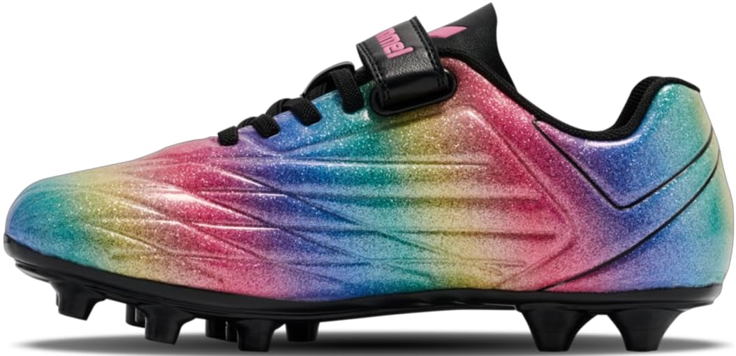 hummel Top Star FG 2.0 VC JR 234857-3638 - Botas de fútbol, multicolor y negro