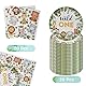 Wild One Geburtstag Geschirrset, 40 Pcs 1 Jahr Dschungel Tiere Pappteller Servietten, 20 Servietten und 20 Pappteller Dschungel Geburtstag Geschirr Kit, für Junge & Mädchen, Jungle