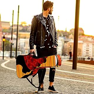 Hondank Sac pour guitare acoustique – Turban traditionnel – 1 cm d’épaisseur – Étanche – Pour femme africaine – 101,6 cm… - Les Beatles, Paul McCartney, John Lennon, RIngo Starr, George Harrison Hondank Sac pour guitare acoustique - Turban traditionnel - 1 cm d'épaisseur - Étanche - Pour femme africaine - 101,6 cm… – Image 6