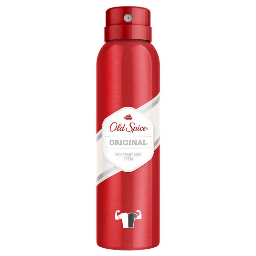 Old Spice Original Deodorant Bodyspray Für Männer, 6er Pack(6 x 150 ml)