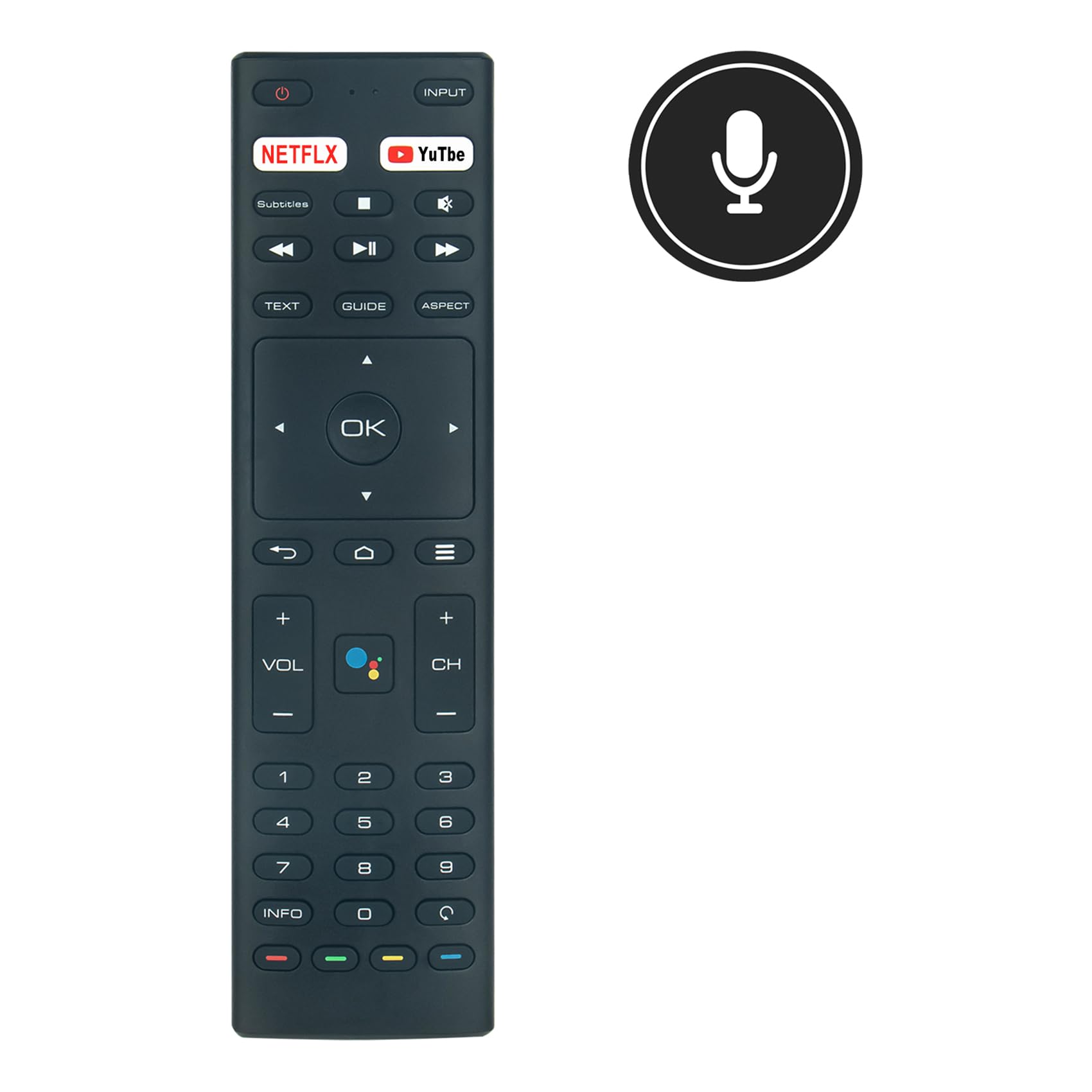 ALLIMITY Sostituisci Telecomando adatto per Strong SRT32HC5433/U SRT55UC7433 SRT42FC5433/U SRT43FC5433 SRT32HC5433 SRT50UC7433 SRT-55UC7433 SRT-43FC5433 SRT-32HC5433 SRT-50UC7433