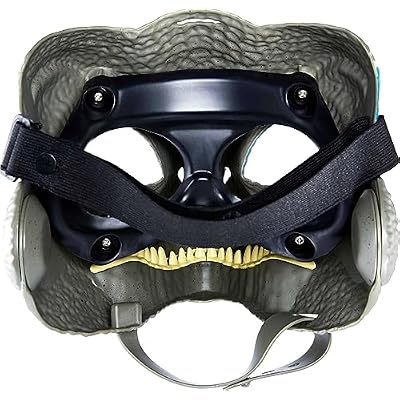 Mattel Jurassic World Dominion Velociraptor Blue Dinosaur Mask, Movie-inspired Role Play Toy with Opening Jaw, Realistic Design