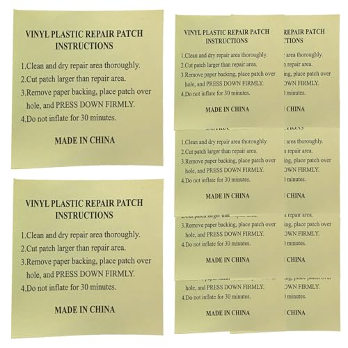 Toppa di riparazione per liner piscina | Toppa di riparazione autoadesiva in PVC | Kit di riparazione per piscine | Nastro di riparazione per piscine interrate o fuori terra, piscine gonfiabili