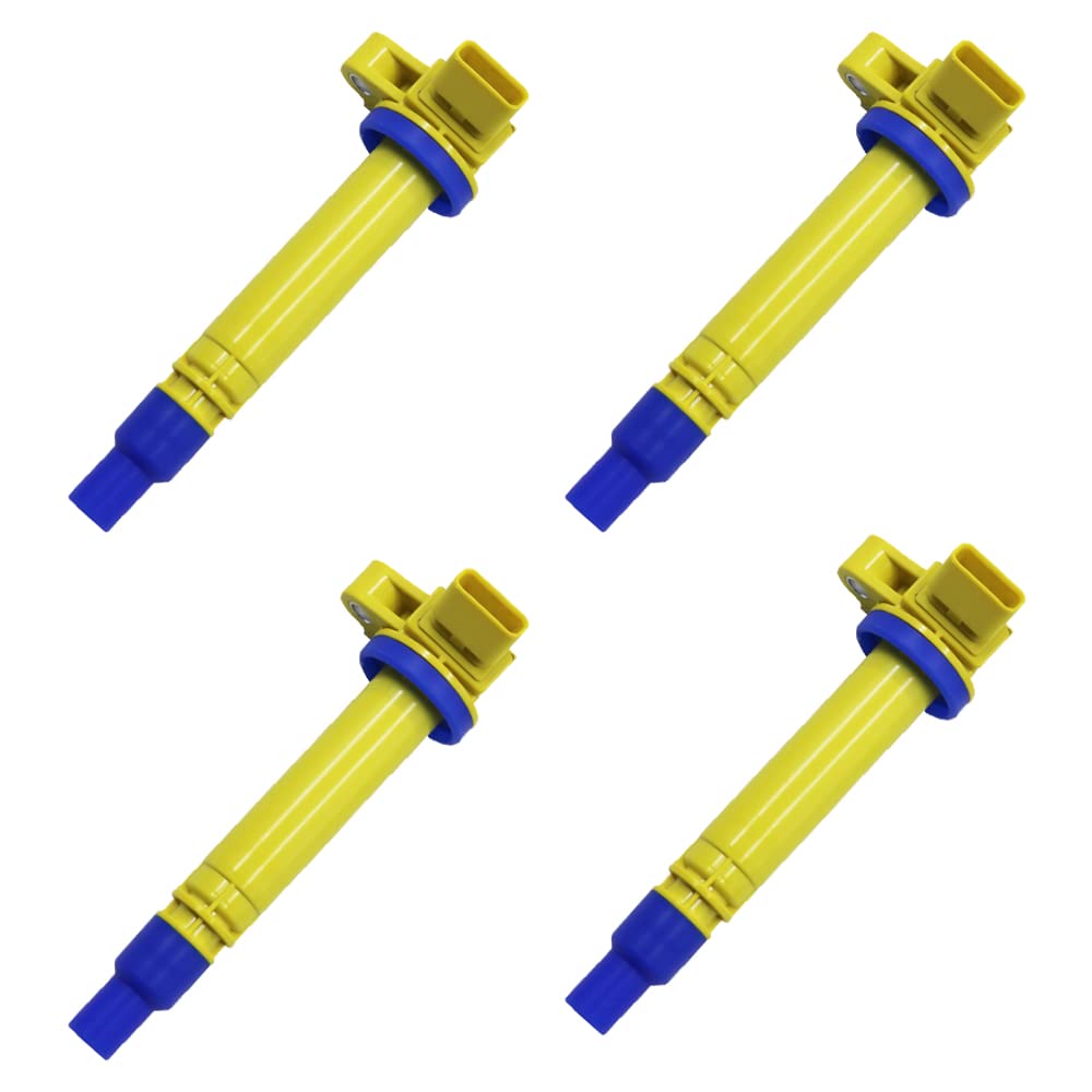 4PCS ARKAUTO HIGH PERFORMANCE IGNITION COIL UF314 UF-314 C1306 90919-02238 90919-2238 099700-0510 0997000510/11/12/13/14 ARK-IG314-Y FOR Vibe Celica