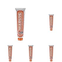 Marvis Dentifricio Ginger Mint, 85 ml (Confezione da 5)