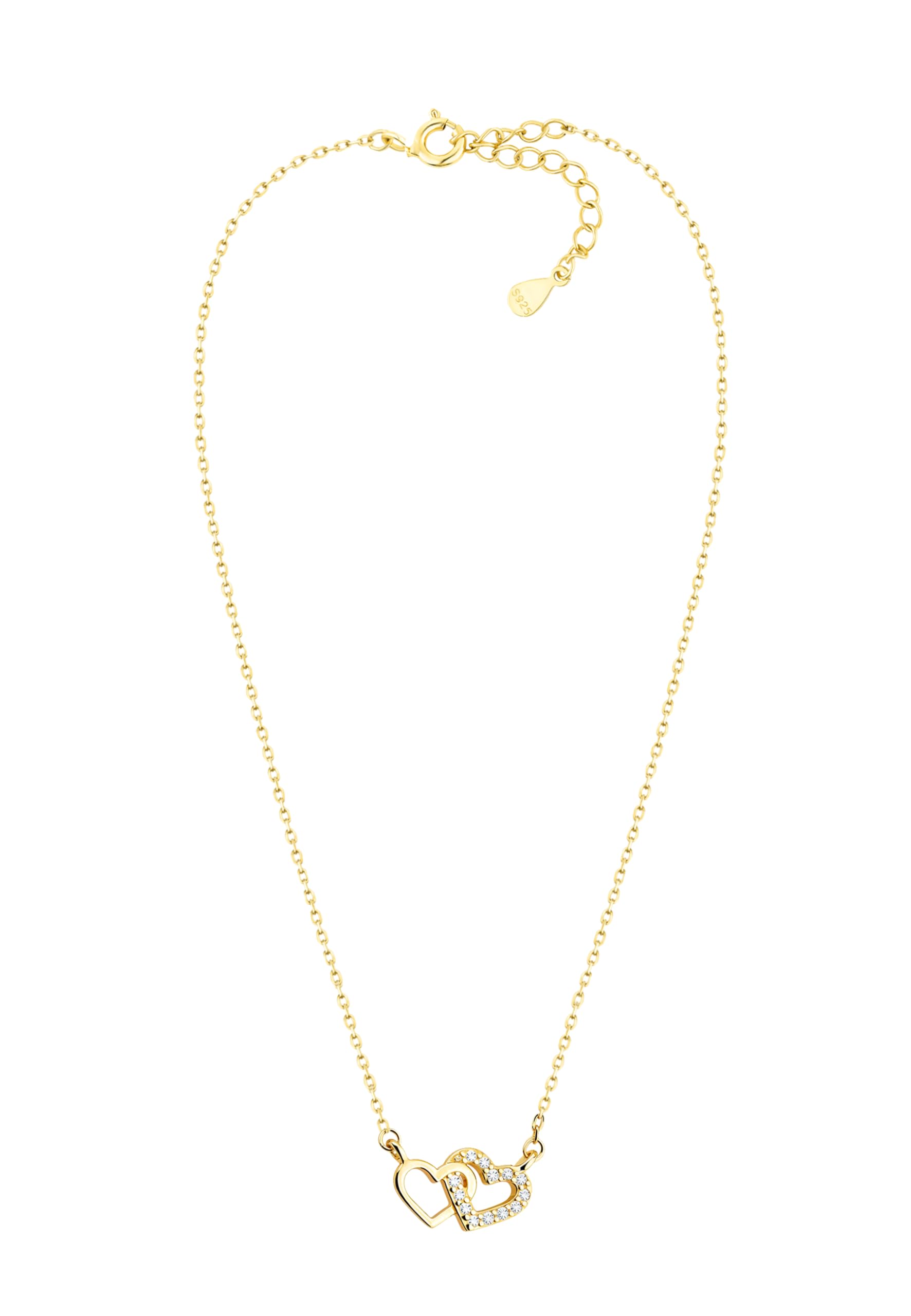 Sofia Milani - Collar para Mujeres en Plata de Ley 925 - Con Circonita - Colgante de Corazón