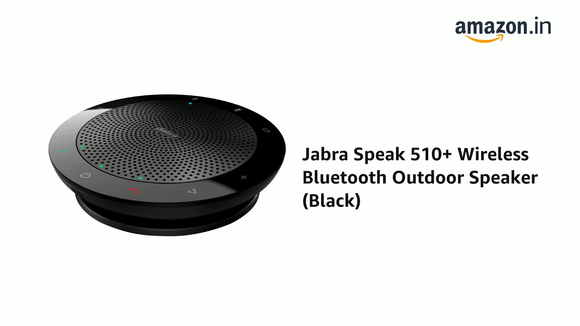 Jabra Speak 510+ Wireless Bluetooth Outdoor Speaker (Black