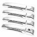 Sizver Chrome Door handle cover For 2006-2009 Land Rover Range Rover HSE