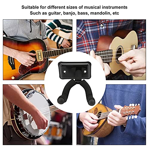 Support de guitare portable universel avec rembourrage en acier pour banjo, basse, mandoline - Les Beatles, Paul McCartney, John Lennon, RIngo Starr, George Harrison Support de guitare portable universel avec rembourrage en acier pour banjo, basse, mandoline – Image 7