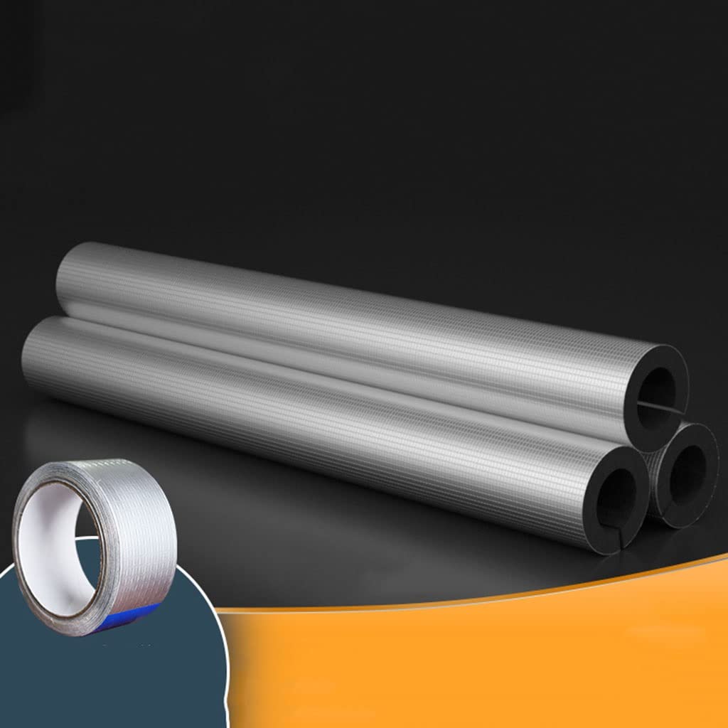 BBGS Tuyau en Mousse Tube D'isolation, 3 Pièces Mousse D'isolation de Tuyau Tuyaux en Retard Rouleau d'emballage Couvertures Industrielles, Caoutchouc Antigel Isolation Tuyau