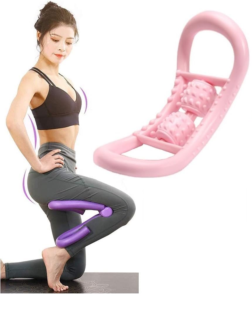 Dayish 2 Pcs Yoga Ring Pilates Training with Convex Point Massage Roller Open Shoulder and Beautiful Back and Leg Pain Stretching Ring Portable Yoga Fitness Equipment for Home Workouts Gym (B08MJDY9KB) Amazon Price History, Amazon Price Tracker
