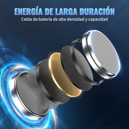 POWEROWL CR2032 Pilas de Botón de Litio 3V, Paquete de 12, Pilas 2032 de Larga Duración para Llaves de Coche, Mandos a Dispositivos Electrónicos, Embalaje de Seguridad para Niños-Morado - Image 6