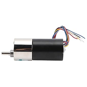 DC Brushless Motor, Low Speed Motor Mini Motor Speed Reduction Motor DC Motor for Military Industry for Financial Machinery(Default)'$